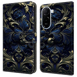 Plånboksfodral för Xiaomi Redmi A7 Pro 4G (171.56mm) / Redmi A7 Pro 5G / Poco C85x 5G PU-lädermobilskal med stativ