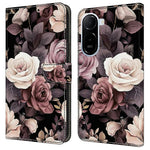Plånboksfodral för Xiaomi Redmi A7 Pro 4G (171.56mm) / Redmi A7 Pro 5G / Poco C85x 5G PU-lädermobilskal med stativ