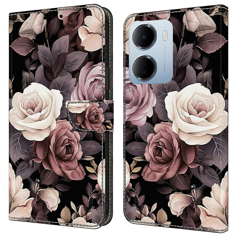 Wallet Case For Xiaomi Redmi 15a 5G  /  R70 5G  /  R70m 5G PU Leather Phone Cover with Stand
