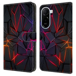 Phone Case For Xiaomi Redmi A7 Pro 5G  /  Redmi A7 Pro 4G (171.56mm)  /  Poco C85x 5G Pattern Printed TPU + PU Leather Flip Cover with Card Slot