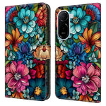 Phone Case For Xiaomi Redmi A7 Pro 5G  /  Redmi A7 Pro 4G (171.56mm)  /  Poco C85x 5G Pattern Printed TPU + PU Leather Flip Cover with Card Slot