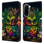 Phone Case For Xiaomi Redmi A7 Pro 5G  /  Redmi A7 Pro 4G (171.56mm)  /  Poco C85x 5G Pattern Printed TPU + PU Leather Flip Cover with Card Slot