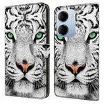 mobilskal till Xiaomi Redmi 15a 5G / R70 5G / R70m 5G Mönstertryckt TPU + PU-läder Flipfodral med kortplats