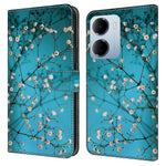 mobilskal till Xiaomi Redmi 15a 5G / R70 5G / R70m 5G Mönstertryckt TPU + PU-läder Flipfodral med kortplats