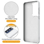 Til Samsung Galaxy A27 5G Magnetisk cover Roterende ringstativ TPU + PC bagcover