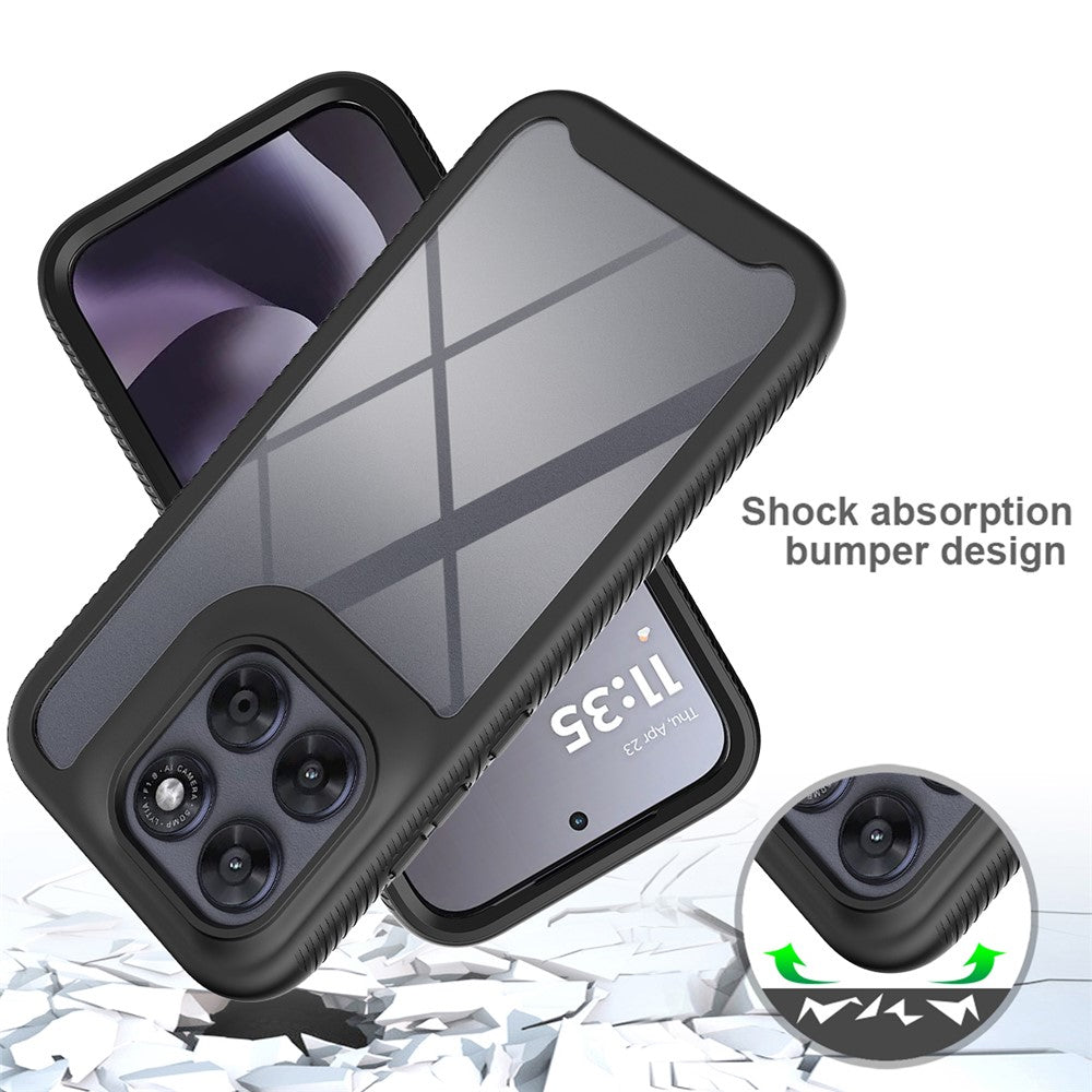 For Motorola Moto G77 5G / G67 5G Case Anti Drop 2 in 1 PC + TPU Phone Cover