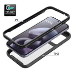 For Motorola Moto G77 5G / G67 5G Case Anti Drop 2 in 1 PC + TPU Phone Cover