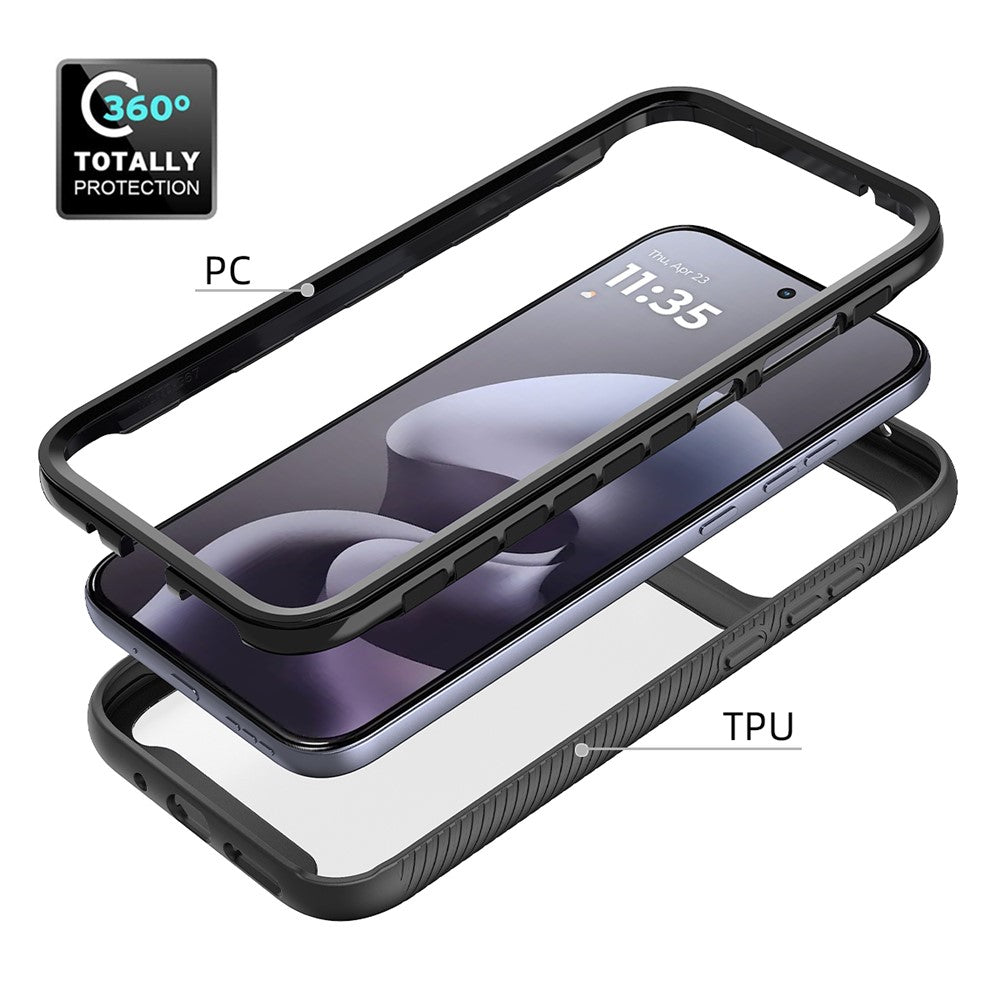 For Motorola Moto G77 5G / G67 5G Case Anti Drop 2 in 1 PC + TPU Phone Cover