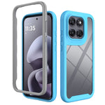 For Motorola Moto G77 5G / G67 5G Case Anti Drop 2 in 1 PC + TPU Phone Cover