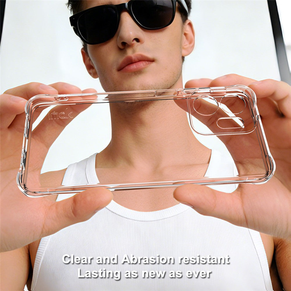 IMAK TPU-cover til Honor Play 60A 5G / 500 Smart 5G / X6d 5G-telefoncover Airbag Stødsikker beskyttelse