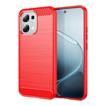 TPU Case For Oppo A6 Pro 4G / A6 Pro 5G / F31 5G Protective Phone Cover Carbon Fiber Texture Brushed