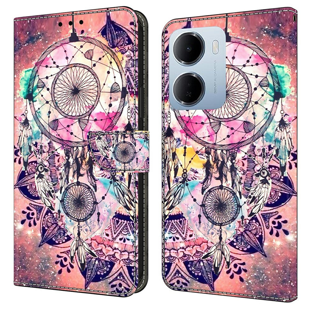 Wallet Case For Xiaomi Redmi 15a 5G  /  R70 5G  /  R70m 5G Pattern Printing Stand Leather Flip Phone Cover