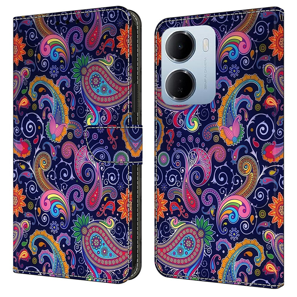 Wallet Case For Xiaomi Redmi 15a 5G  /  R70 5G  /  R70m 5G Pattern Printing Stand Leather Flip Phone Cover