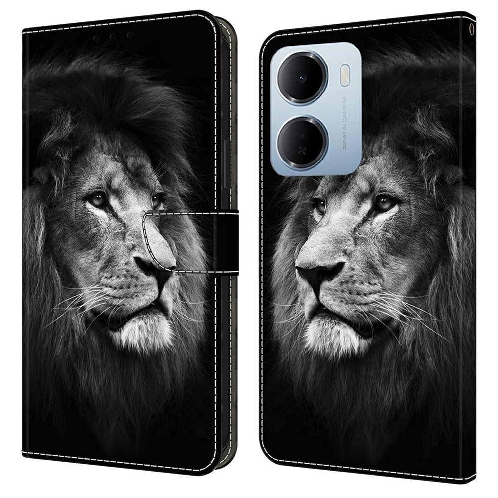 Wallet Case For Xiaomi Redmi 15a 5G  /  R70 5G  /  R70m 5G Pattern Printing Stand Leather Flip Phone Cover