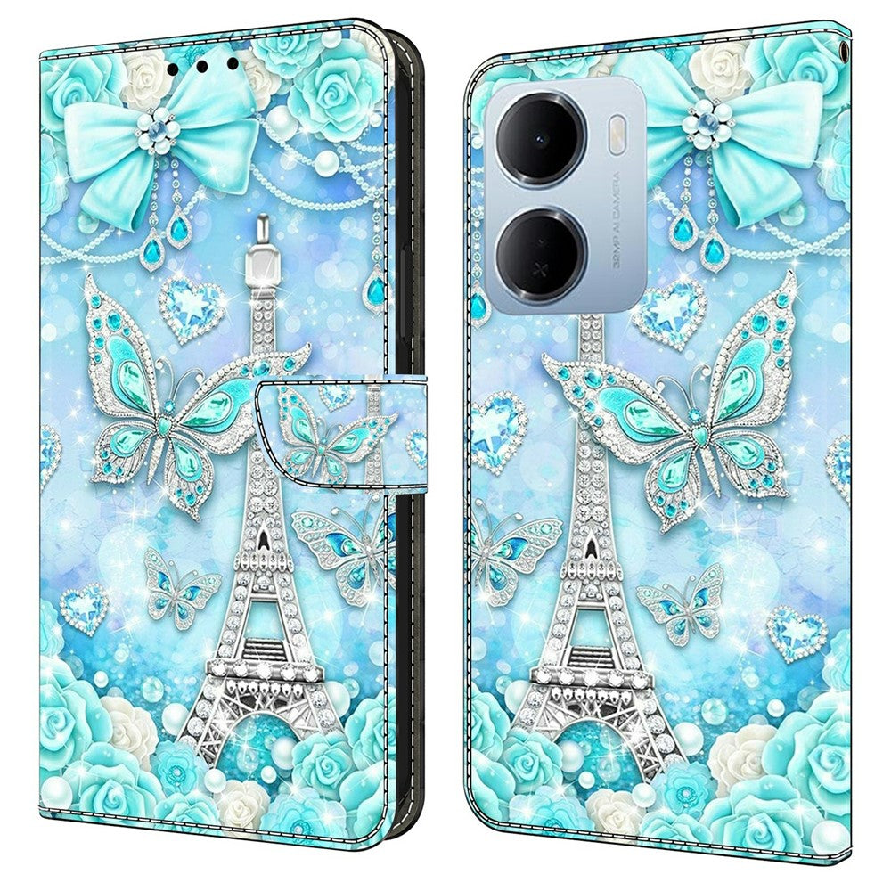 Wallet Case For Xiaomi Redmi 15a 5G  /  R70 5G  /  R70m 5G Pattern Printing Stand Leather Flip Phone Cover