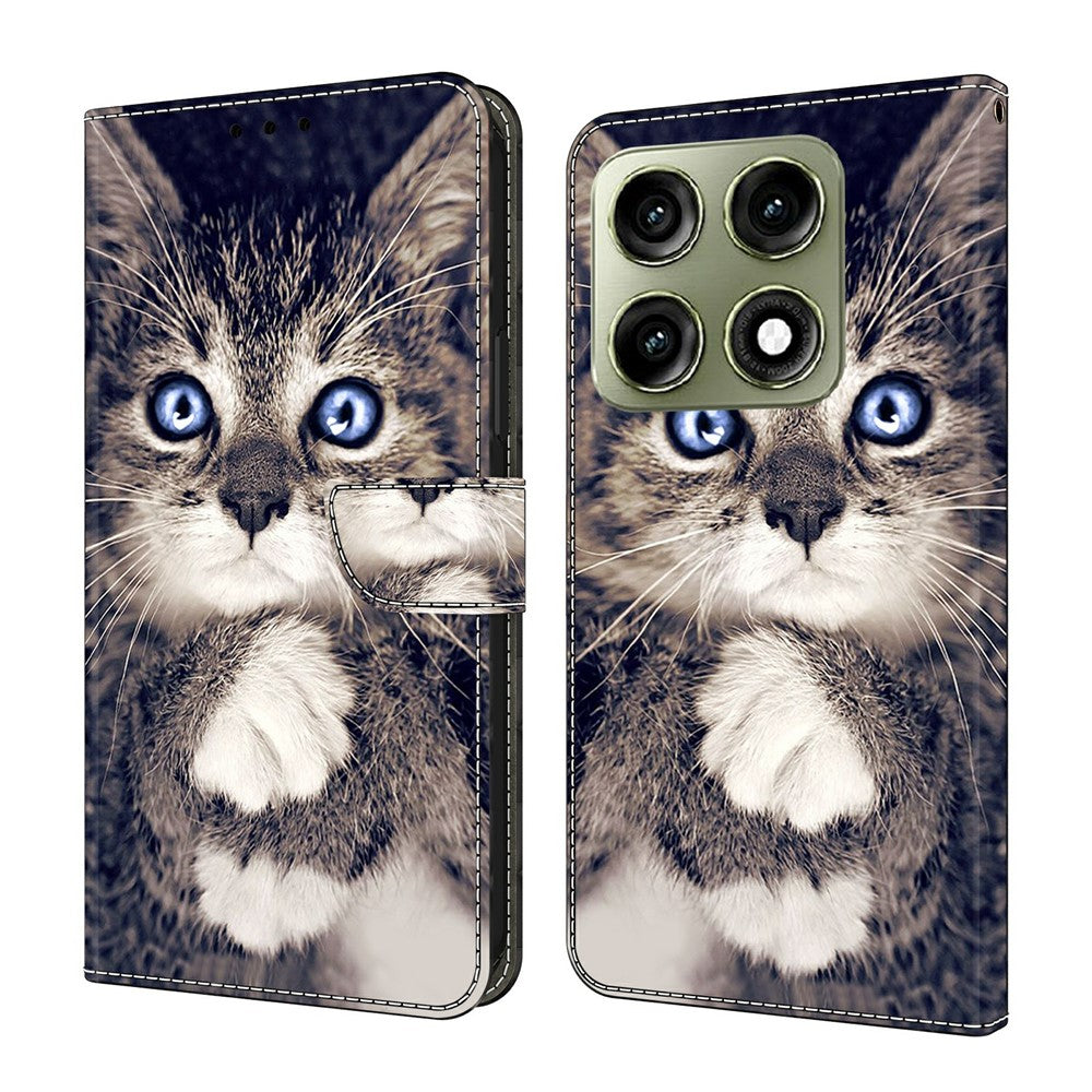 For Motorola Edge 70 Pro+ 5G / Edge 70 Pro 5G Leather Case Pattern Printing Stand Flip Phone Cover