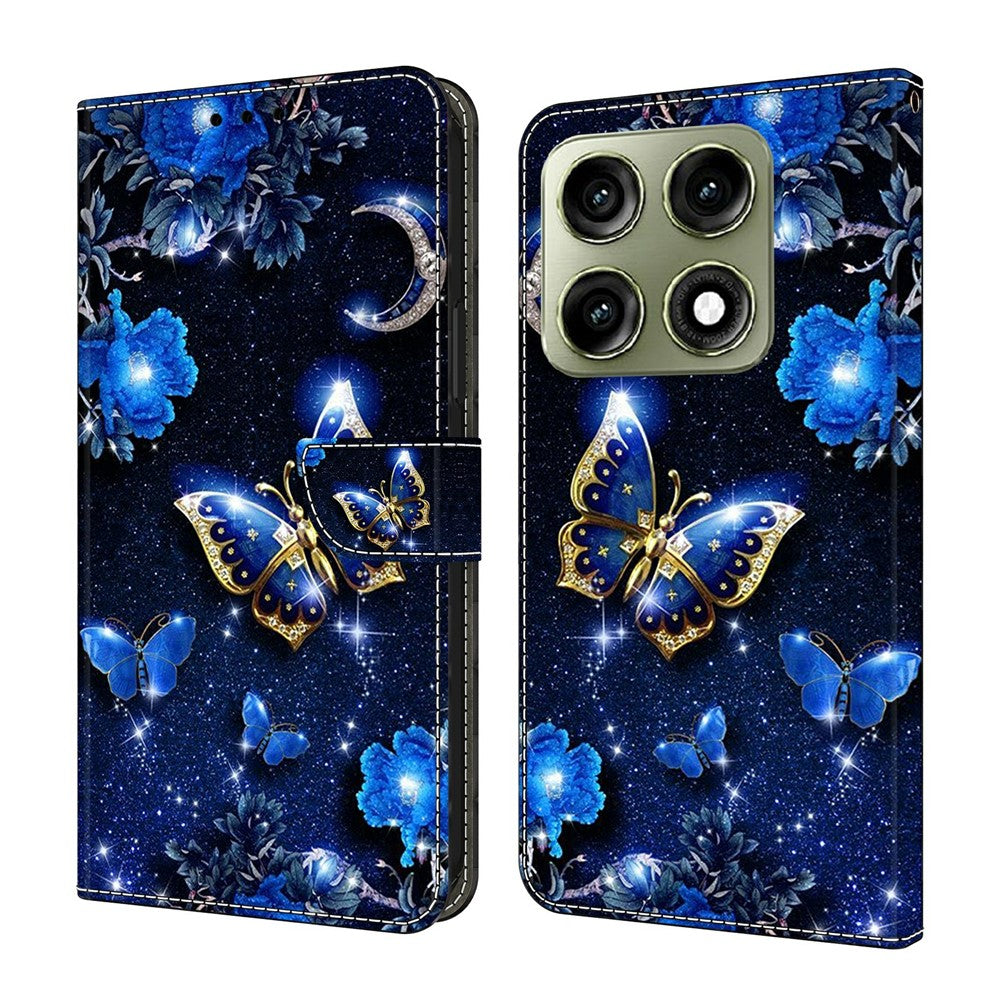 For Motorola Edge 70 Pro+ 5G / Edge 70 Pro 5G Leather Case Pattern Printing Stand Flip Phone Cover