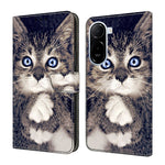 Leather Case For Xiaomi Redmi A7 Pro 4G (171.56mm) / A7 Pro 5G / Poco C85x 5G Pattern Printing Stand Flip Phone Cover