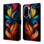 Leather Case For Xiaomi Redmi A7 Pro 4G (171.56mm) / A7 Pro 5G / Poco C85x 5G Pattern Printing Stand Flip Phone Cover