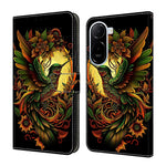 Leather Case For Xiaomi Redmi A7 Pro 4G (171.56mm) / A7 Pro 5G / Poco C85x 5G Pattern Printing Stand Flip Phone Cover