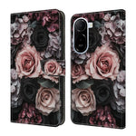 Leather Case For Xiaomi Redmi A7 Pro 4G (171.56mm) / A7 Pro 5G / Poco C85x 5G Pattern Printing Stand Flip Phone Cover