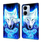 Leather Case For Xiaomi Redmi 15a 5G / R70 5G / R70m 5G Pattern Printing Stand Flip Phone Cover