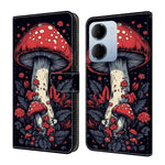 Leather Case For Xiaomi Redmi 15a 5G / R70 5G / R70m 5G Pattern Printing Stand Flip Phone Cover