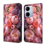 Leather Case For Xiaomi Redmi 15a 5G / R70 5G / R70m 5G Pattern Printing Stand Flip Phone Cover