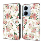 Leather Case For Xiaomi Redmi 15a 5G / R70 5G / R70m 5G Pattern Printing Stand Flip Phone Cover