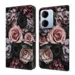 Leather Case For Xiaomi Redmi 15a 5G / R70 5G / R70m 5G Pattern Printing Stand Flip Phone Cover