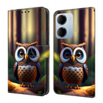 Leather Case For Xiaomi Redmi 15a 5G / R70 5G / R70m 5G Pattern Printing Stand Flip Phone Cover