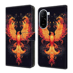 Wallet Case For Xiaomi Redmi A7 Pro 4G (171.56mm)  /  Redmi A7 Pro 5G  /  Poco C85x 5G Stand Pattern Printing PU Leather Flip Phone Cover