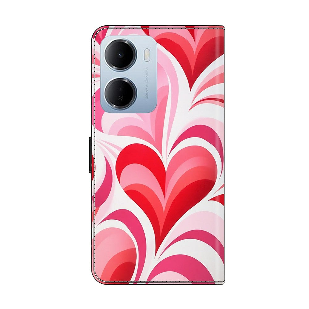 Plånboksfodral för Xiaomi Redmi 15a 5G / R70 5G / R70m 5G stativmönster tryck PU-läder flipfodral