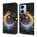 Wallet Case For Xiaomi Redmi 15a 5G  /  R70 5G  /  R70m 5G Stand Pattern Printing PU Leather Flip Phone Cover