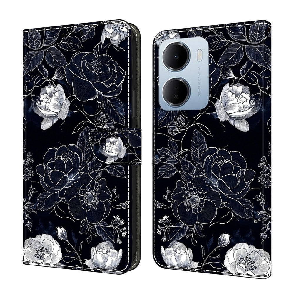 Wallet Case For Xiaomi Redmi 15a 5G  /  R70 5G  /  R70m 5G Stand Pattern Printing PU Leather Flip Phone Cover