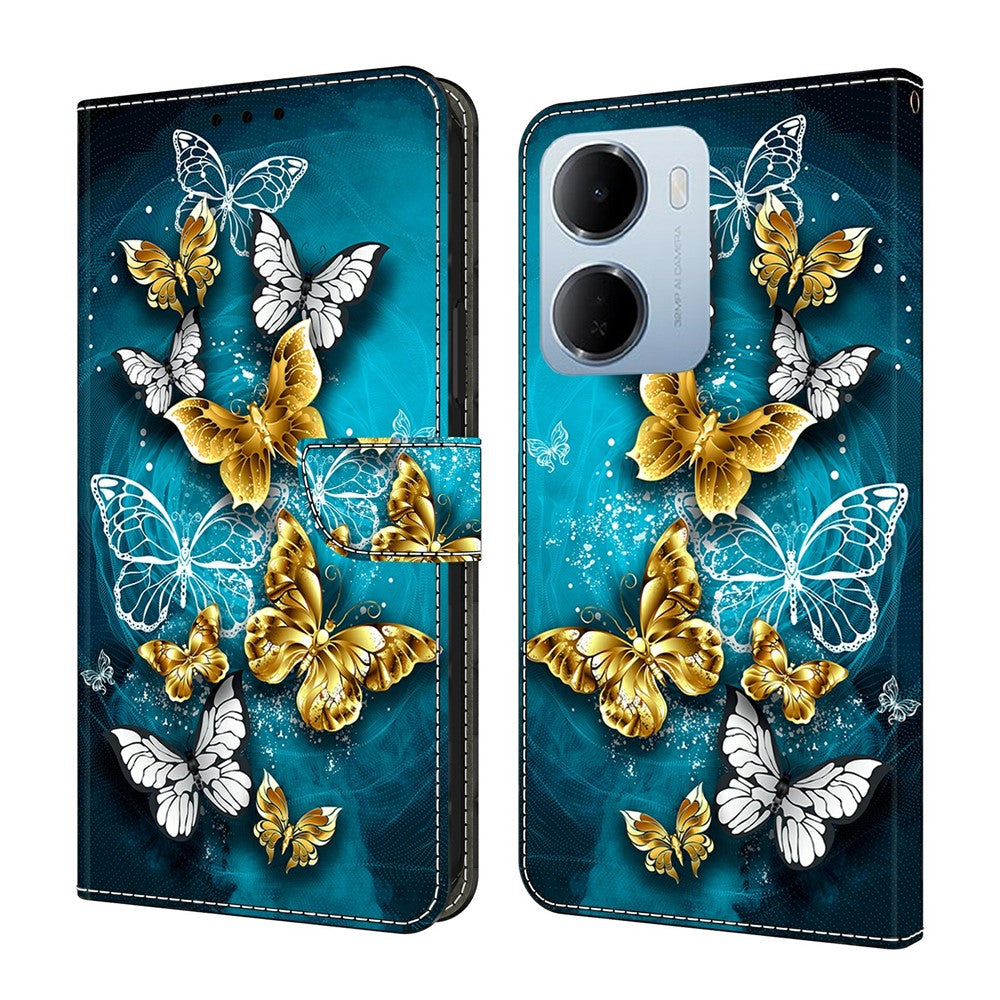 Wallet Case For Xiaomi Redmi 15a 5G  /  R70 5G  /  R70m 5G Stand Pattern Printing PU Leather Flip Phone Cover
