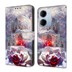 Plånboksfodral för Xiaomi Redmi 15a 5G / R70 5G / R70m 5G stativmönster tryck PU-läder flipfodral