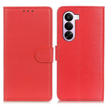 OnePlus Nord CE6 Lite 5G / Realme P4x 5G Plånboksfodral PU-läder mobilskal Litchitextur