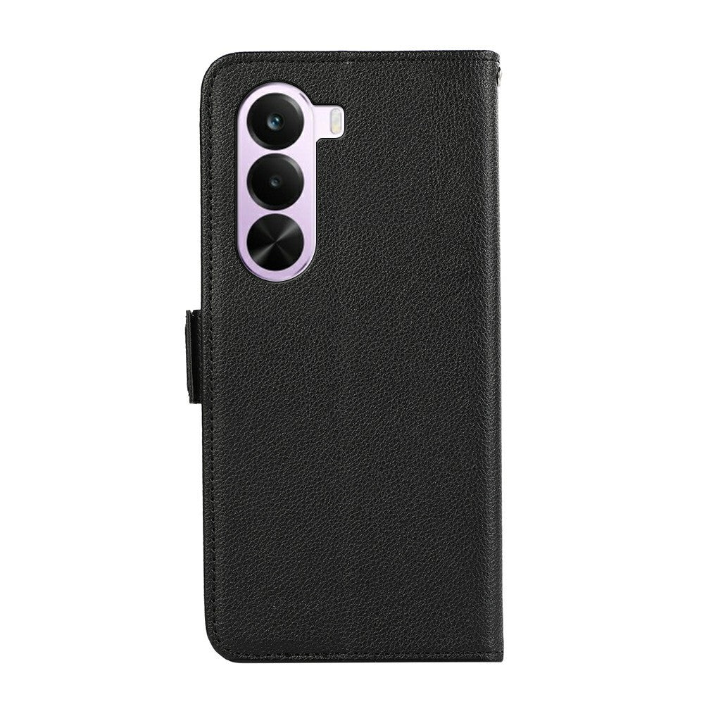 ABEEL För OnePlus Nord CE6 Lite 5G / Realme P4x 5G Skal Litchi Texture Läder RFID-blockerande mobilskal