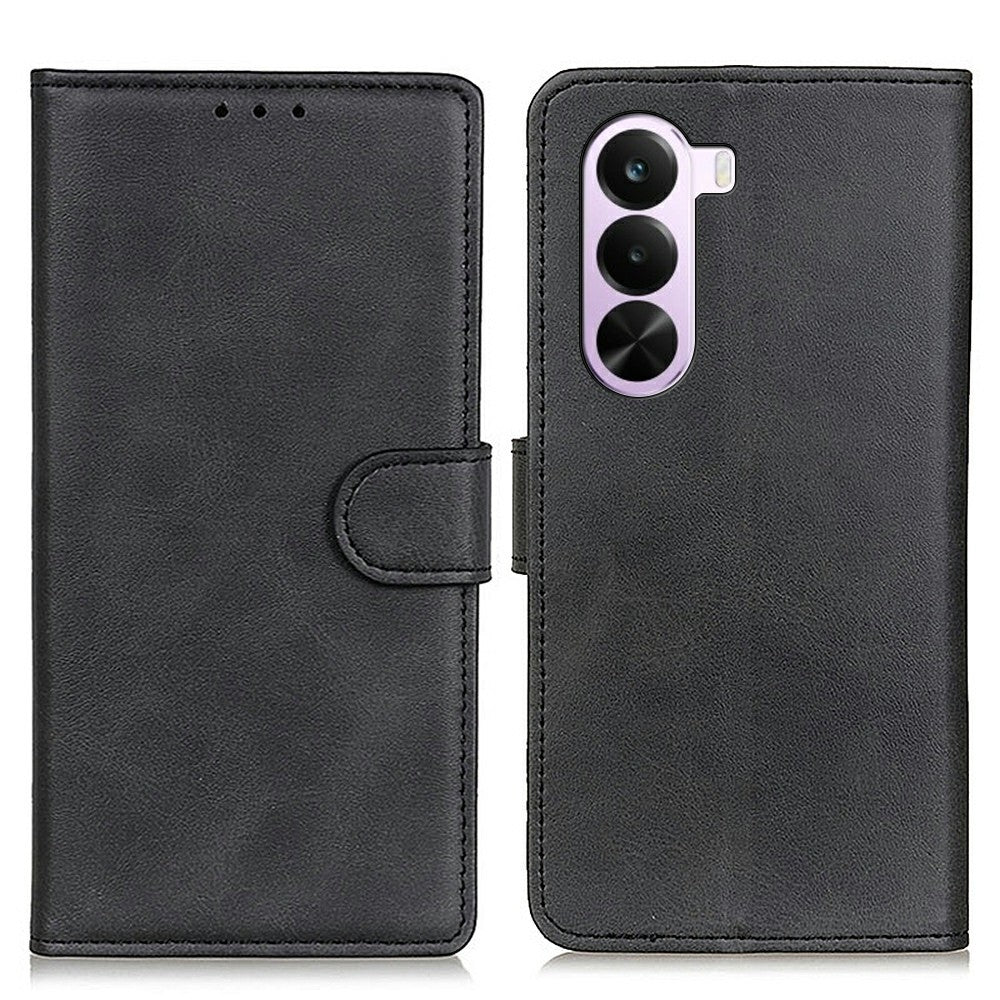 OnePlus Nord CE6 Lite 5G / Realme P4x 5G-skal, läder, plånboksfodral, mobilskal
