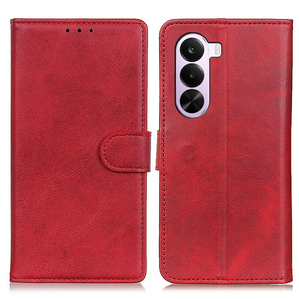 OnePlus Nord CE6 Lite 5G / Realme P4x 5G-skal, läder, plånboksfodral, mobilskal
