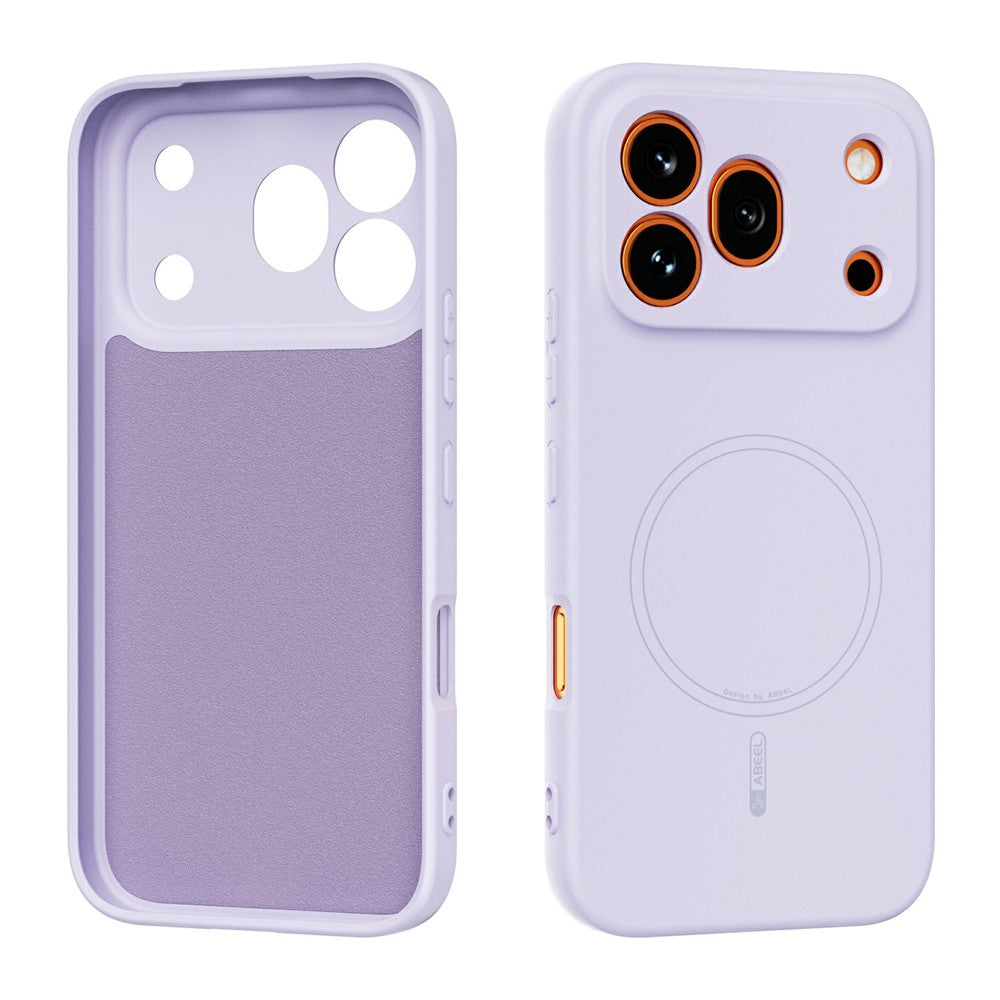 ABEEL Magnetic Case For Honor 600 Pro 5G Skin Touch Liquid Silicone Phone Back Cover