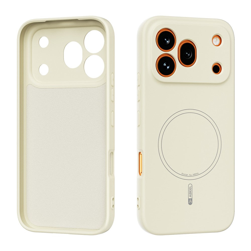 ABEEL Magnetic Case For Honor 600 Pro 5G Skin Touch Liquid Silicone Phone Back Cover