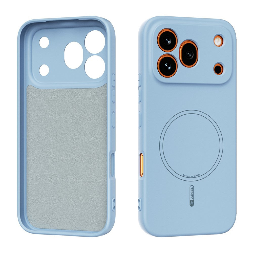 ABEEL Magnetic Case For Honor 600 Pro 5G Skin Touch Liquid Silicone Phone Back Cover
