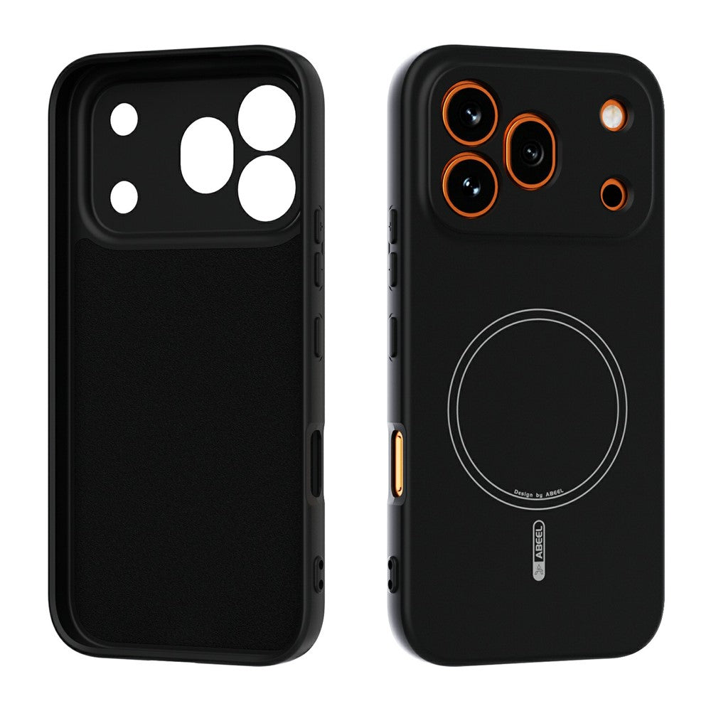 ABEEL Magnetic Case For Honor 600 Pro 5G Skin Touch Liquid Silicone Phone Back Cover
