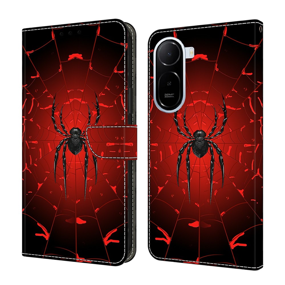 Wallet Case For Xiaomi Redmi A7 Pro 4G (171.56mm) / A7 Pro 5G / Poco C85x 5G Pattern Printing PU Leather Flip Stand Phone Cover
