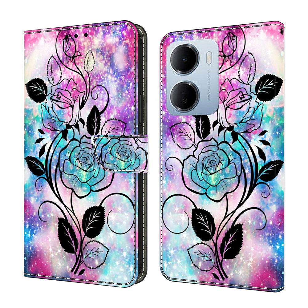 Wallet Case For Xiaomi Redmi 15a 5G / R70 5G / R70m 5G Pattern Printing PU Leather Flip Stand Phone Cover