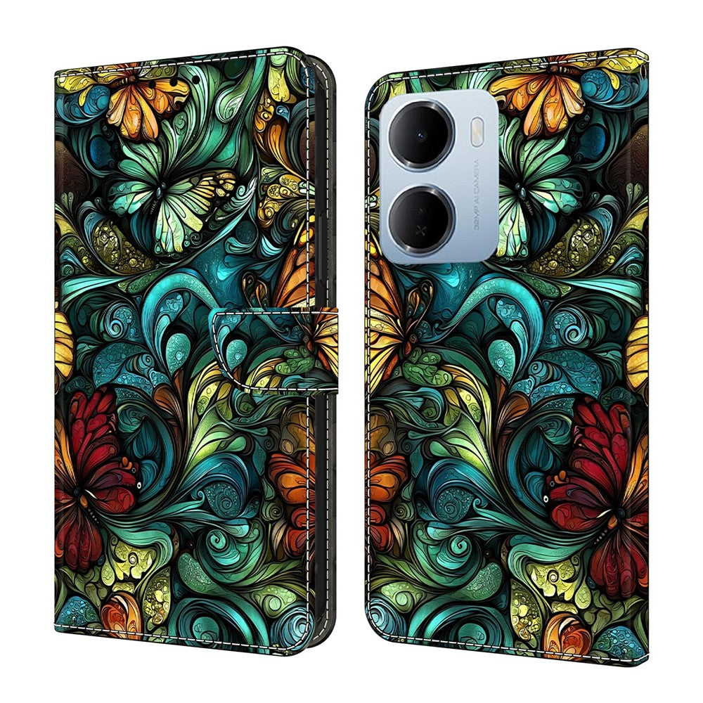 Wallet Case For Xiaomi Redmi 15a 5G / R70 5G / R70m 5G Pattern Printing PU Leather Flip Stand Phone Cover