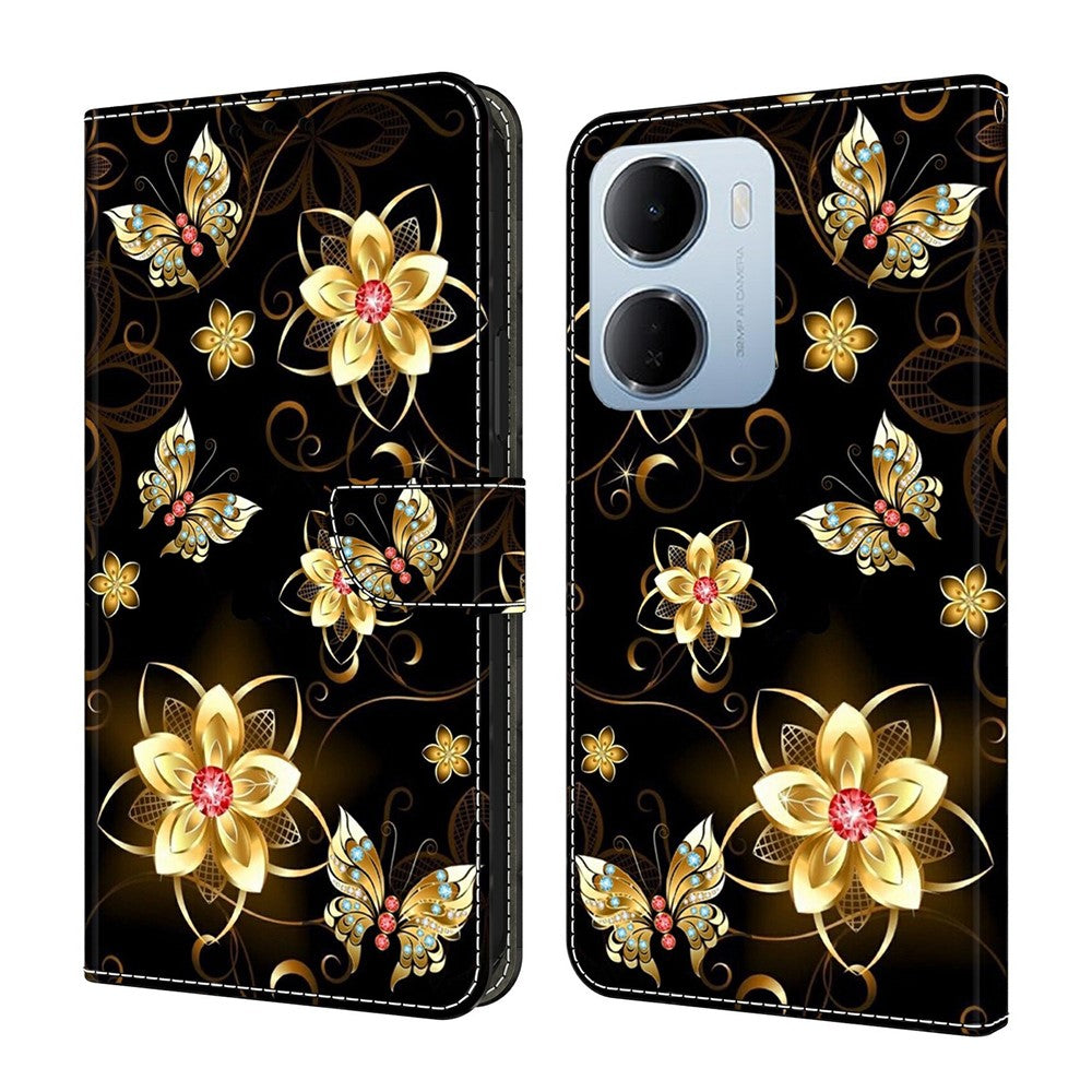 Wallet Case For Xiaomi Redmi 15a 5G / R70 5G / R70m 5G Pattern Printing PU Leather Flip Stand Phone Cover