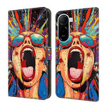Wallet Case For Xiaomi Redmi A7 Pro 4G (171.56mm) / A7 Pro 5G / Poco C85x 5G Foldable Stand Pattern Printing PU Leather Flip Phone Cover